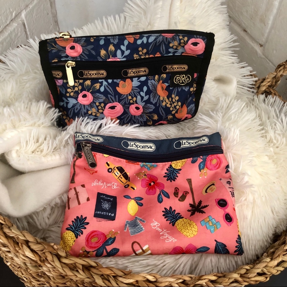 Rifle Paper Co x Lesportsac Pouches (Set of 2)